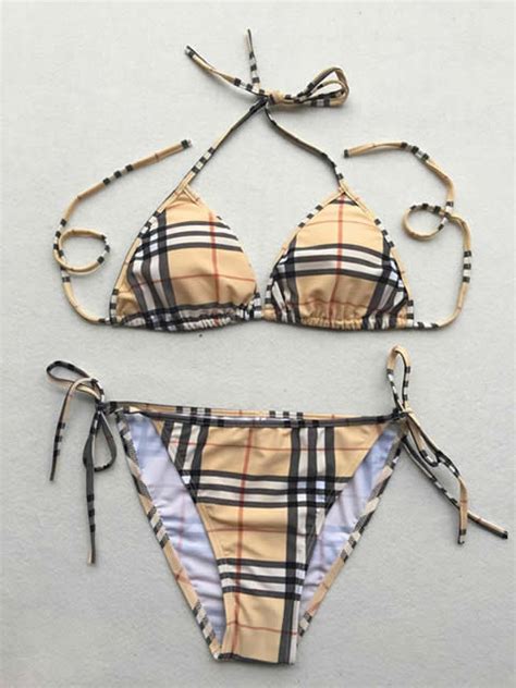 fake burberry swimsuit one piece|burberry orange bikini.